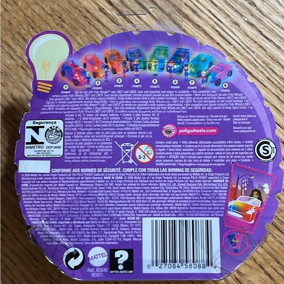 New Polly pocket sets (car/driver and pet monkey and puppy) - Picture 3 of 4